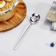 Premium Soup Spoons with Long Handles, Set of 4, 18/10 Stainless Steel, Dishwasher Safe